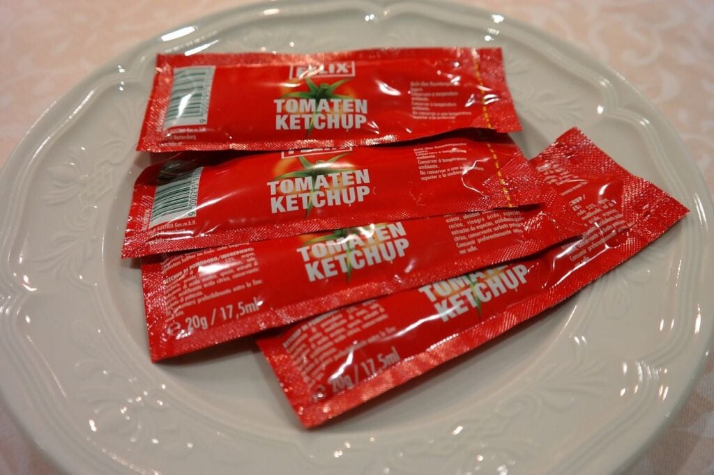 Ketchup packets